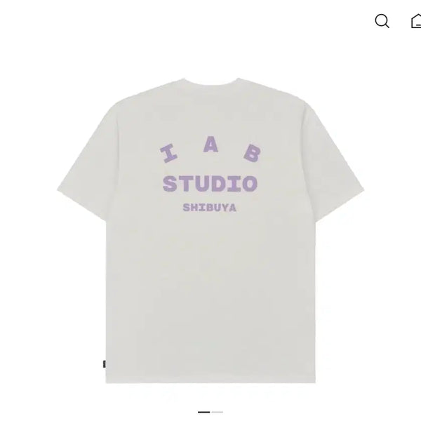 [BUNJANG] IAB Studio Shibuya Milk Short Sleeve T-Shirt / 아이앱 스튜디오 시부야 밀크 반팔 티셔츠 m