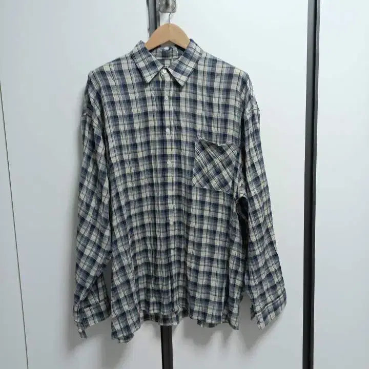 [BUNJANG] 8Seconds Oversized Check Shirt / 110~115)에잇세컨드 오버핏 체크셔츠 l