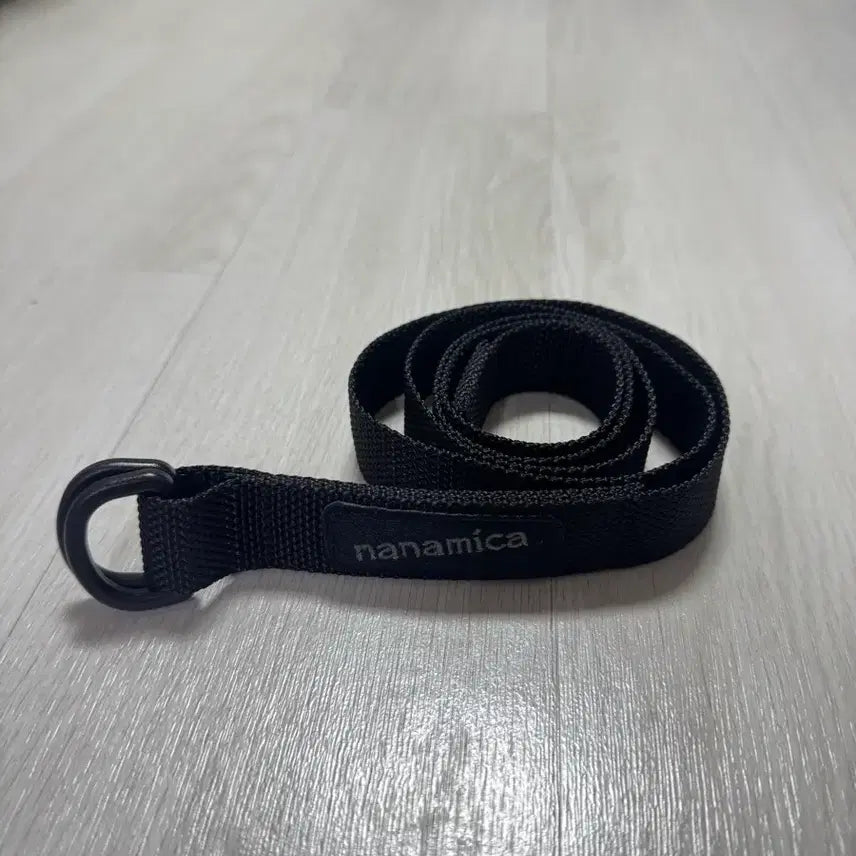 [BUNJANG] Nanamica Tech Web Belt Black / 나나미카 테크 웹 벨트 블랙