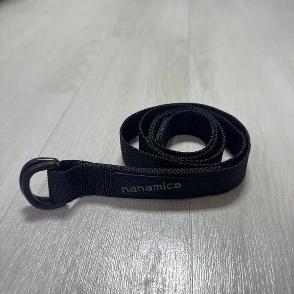 [BUNJANG] Nanamica Tech Web Belt Black / 나나미카 테크 웹 벨트 블랙