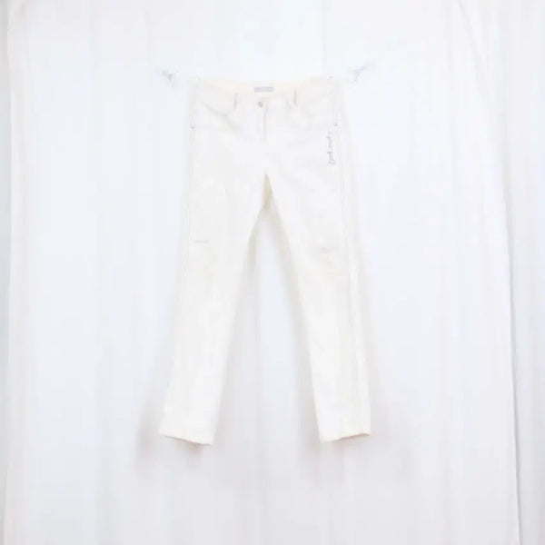 [BUNJANG] LYNX Women's Premium Cotton Spandex Golf Pants White Slim Fit Size 67 / [정품] 링스 여성 골프 팬츠 바지 (67) 상상샵