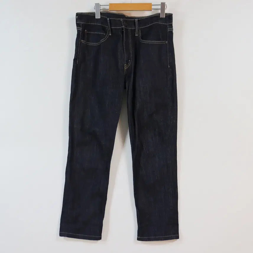 [BUNJANG] Levi's 511 Slim Straight Fit Dark Wash Denim Jeans (W34) / LEVI'S 리바이스 511 청바지 W34 진청 슬림 스트레이트 데님