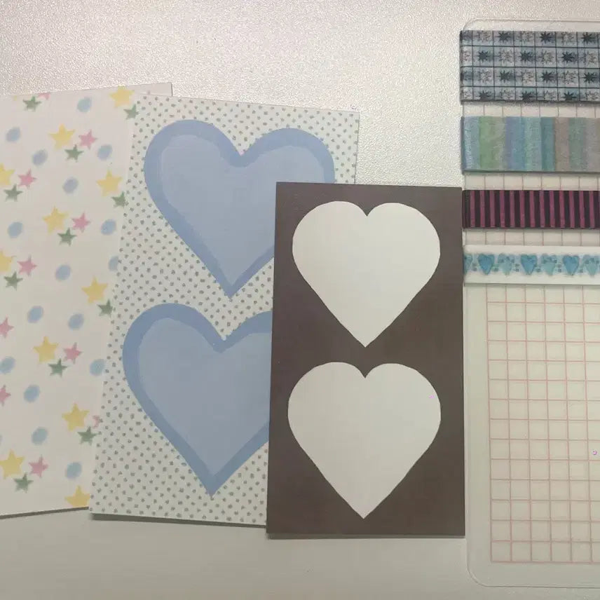 [BUNJANG] i'minit New Memo Pad & Masking Tape Set / 7종 (재고1) 아이민잇 신상 메모패드 / 마스킹테이프