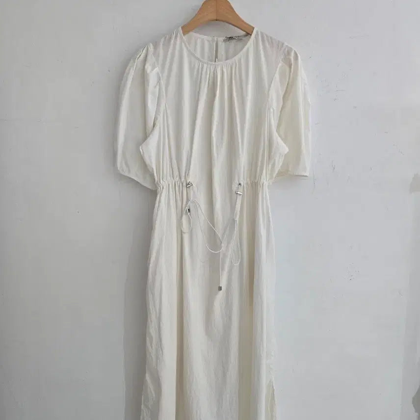 [BUNJANG] Raive Ivory Nylon Cotton Blend Dress F / 레이브 드레스