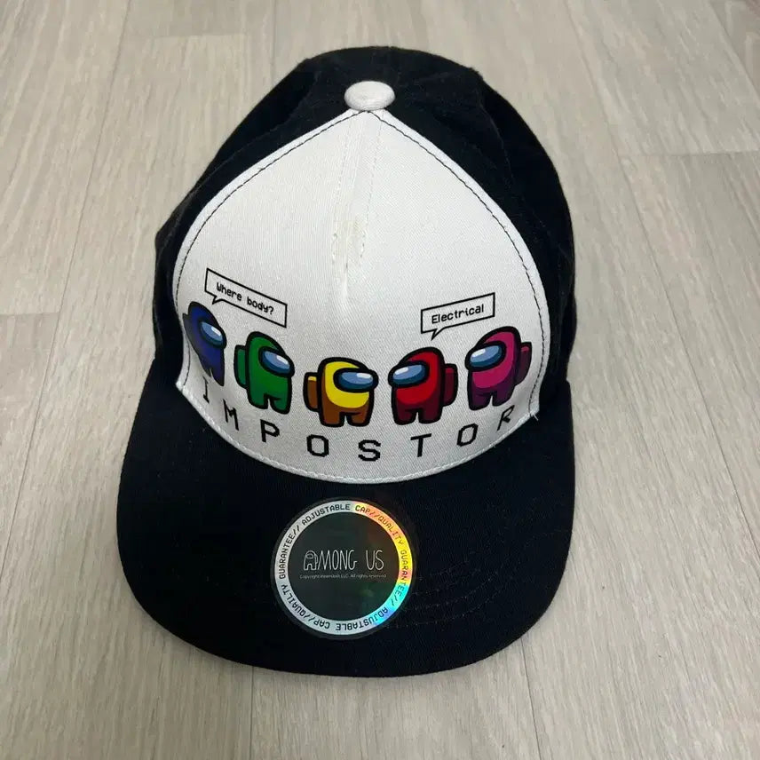 [BUNJANG] Among Us Imposter Black Cap / 어몽어스 임포스터 블랙캡