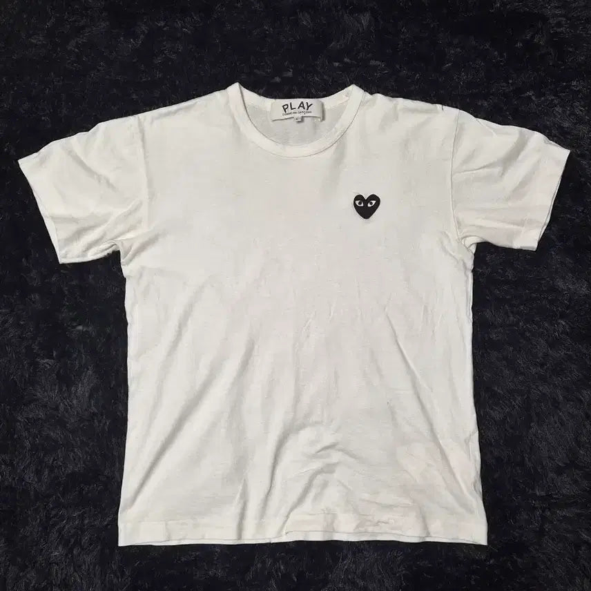 [BUNJANG] Comme des Garçons Black Heart T-Shirt Large / 꼼데가르송 블랙하트 반팔티 정품 L