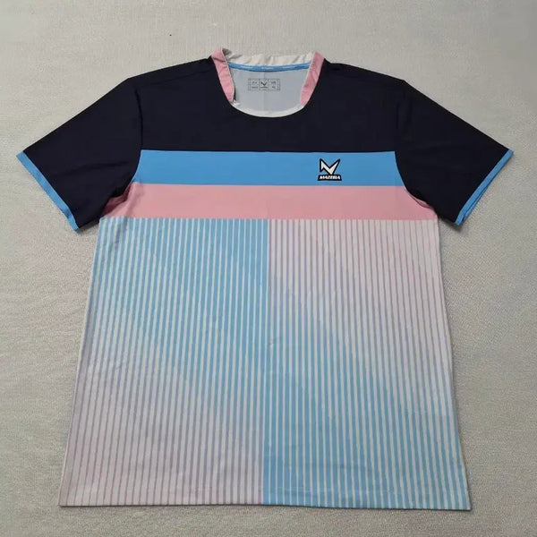 [BUNJANG] Majera Stripe Short Sleeve T-Shirt XL / 마제라 스트라이프 반팔 티셔츠 XL 105
