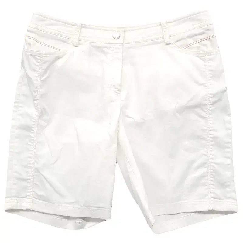 [BUNJANG] Louis Castel White Golf Shorts Size 70 / 루이까스텔 화이트 골프 반바지 70