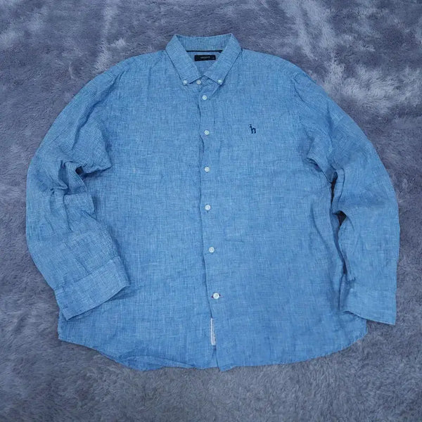 [BUNJANG] Hazzys Linen Shirt / 115 헤지스 린넨 셔츠 | 0722A18
