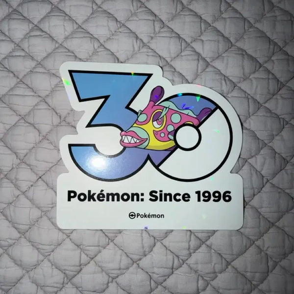 [BUNJANG] Pokemon 30th Anniversary Sticker Set / 포켓몬 30주년 스티커 치갈기