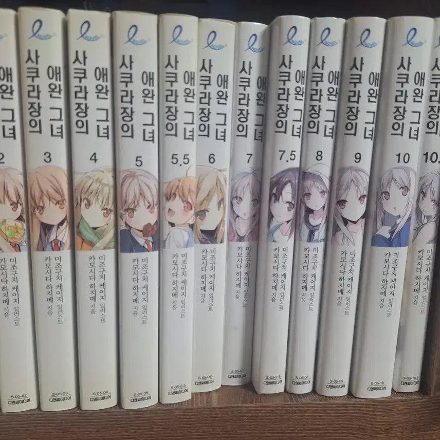 [BUNJANG] The Pet Girl of Sakurasou Novel Complete Set / 사쿠라장의 애완그녀 라노벨 소설 전권