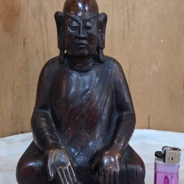 [BUNJANG] Antique Wooden Buddha Statue / 100년넘은 목불