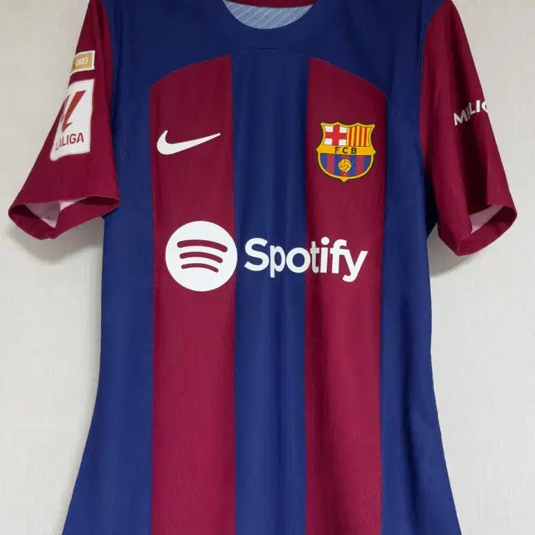 [BUNJANG] 23-24 Barcelona Home Match Issue Jersey / 가격 고정) 23-24 바르셀로나 홈 지급용