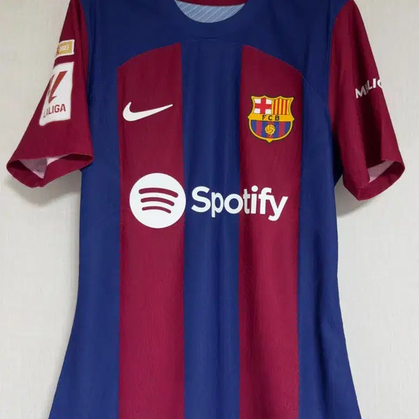 [BUNJANG] 23-24 Barcelona Home Match Issue Jersey / 가격 고정) 23-24 바르셀로나 홈 지급용