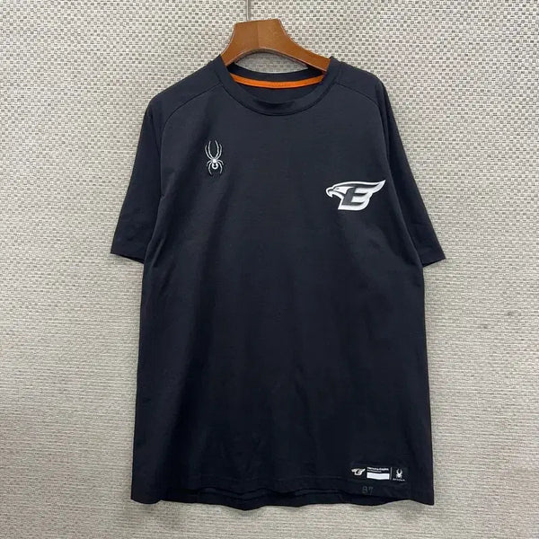 [BUNJANG] Spider Hanwha Eagles Practice Short Sleeve T-Shirt Size 105 / 스파이더 한화 이글스 연습용 반팔티 105 D09500