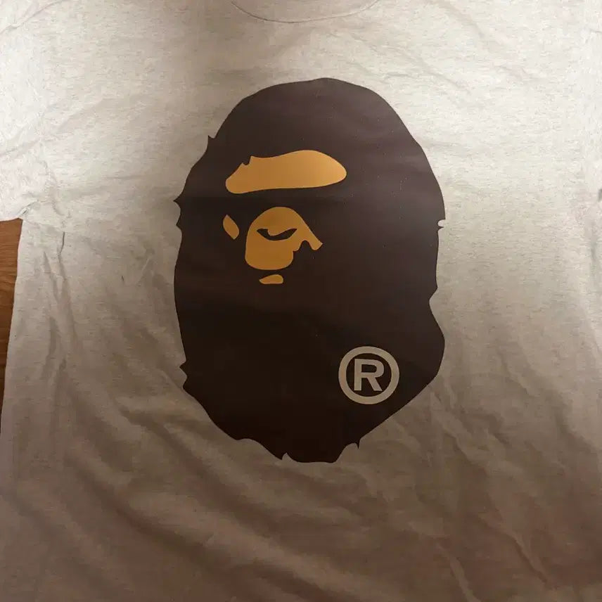 [BUNJANG] A Bathing Ape Big Ape Head T-Shirt White / [XL] 베이프 빅 에이프 헤드 티셔츠 화이트
