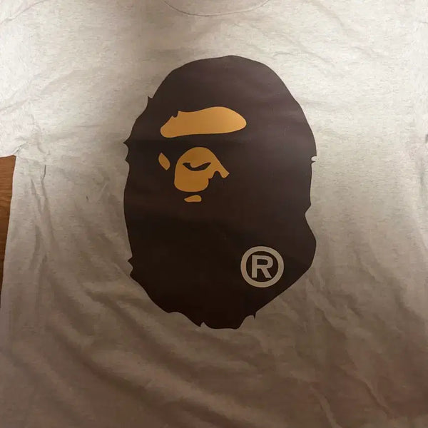 [BUNJANG] A Bathing Ape Big Ape Head T-Shirt White / [XL] 베이프 빅 에이프 헤드 티셔츠 화이트