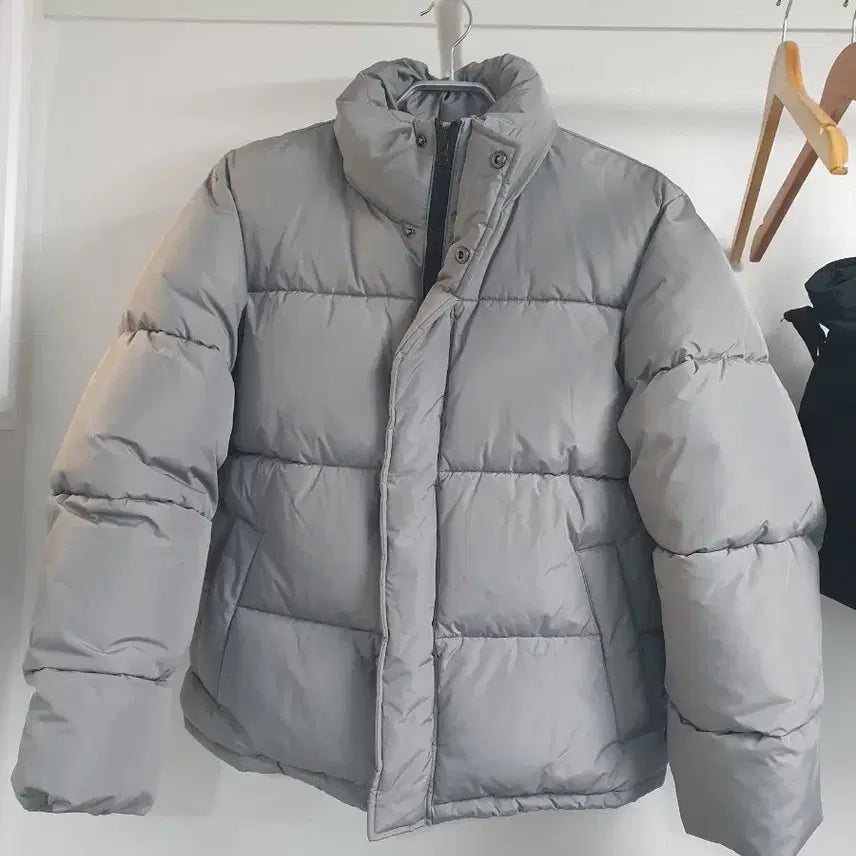 [BUNJANG] Dickies Padded Jumper Grey / 디키즈 패딩 점퍼 그레이