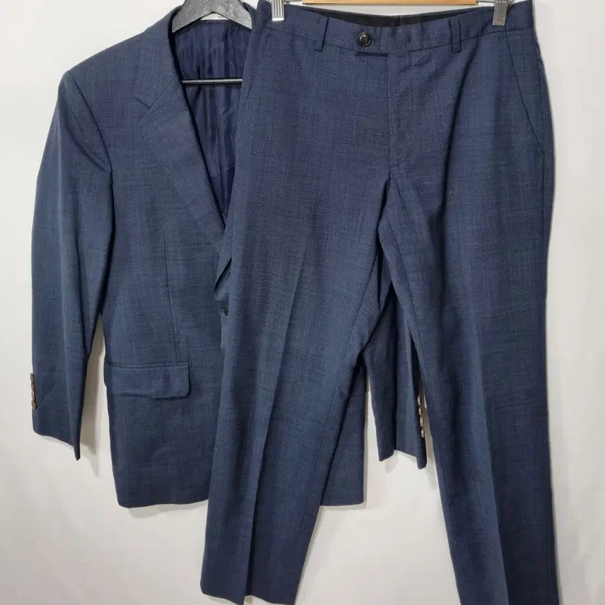 [BUNJANG] M (95) AND Z Navy Suit Set - Jacket 1, Pants 2 / M (95) AND Z 앤드지 네이비 정장세트 슈트 자켓1/팬츠2