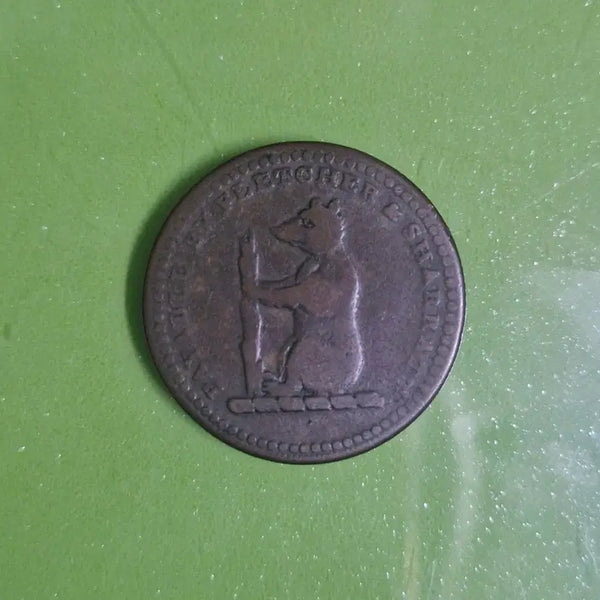 [BUNJANG] 1811 Walsall Halfpenny Token / 1811 영국 walsall 지역 하프페니 토큰