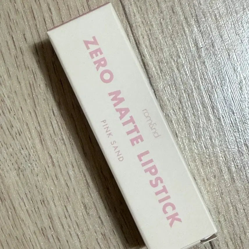 [BUNJANG] Rom&nd Zero Matte Lipstick Pink Sand / [새상품] 롬앤 제로 매트 립스틱 핑크 샌드