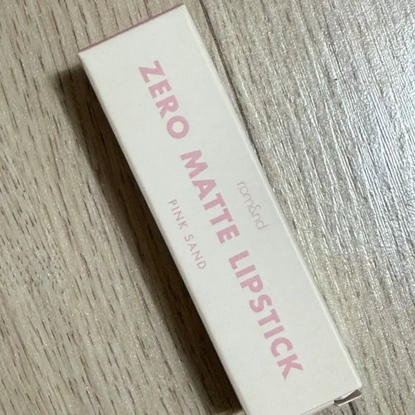 [BUNJANG] Rom&nd Zero Matte Lipstick Pink Sand / [새상품] 롬앤 제로 매트 립스틱 핑크 샌드