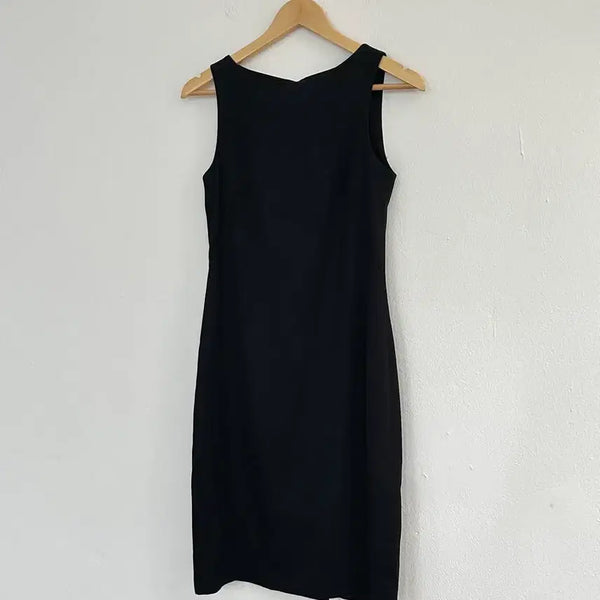 [BUNJANG] Theory Sleeveless Dress Black / 띠어리 슬리브리스 원피스