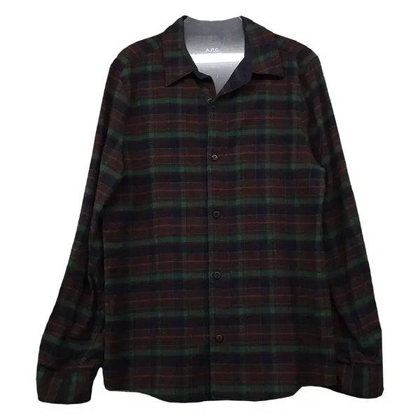 [BUNJANG] A.P.C. Check Shirt Size 36 / 아페쎄 체크 셔츠 36