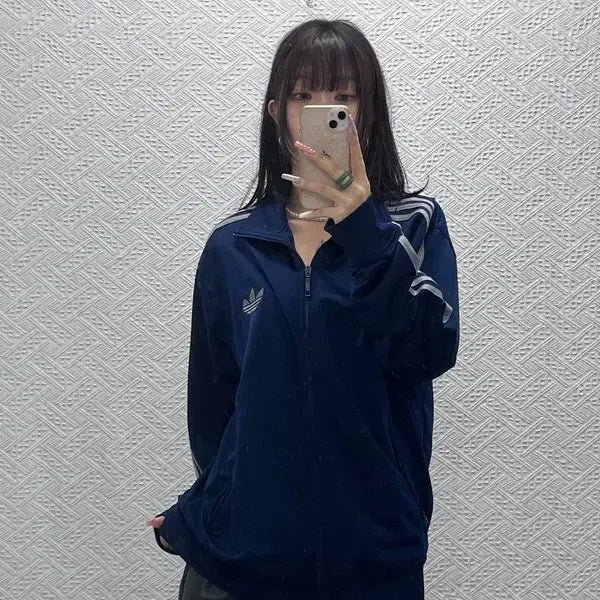 [BUNJANG] Adidas Originals Firebird Track Jacket / 아디다스 올드스쿨 오리지널스 파이어버드 져지 집업 110 C13259