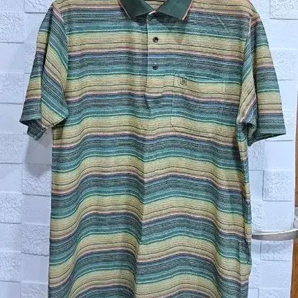 [BUNJANG] Balmain Vintage Collar Short Sleeve T-Shirt L / 발망 빈티지 카라 반팔 티셔츠 L
