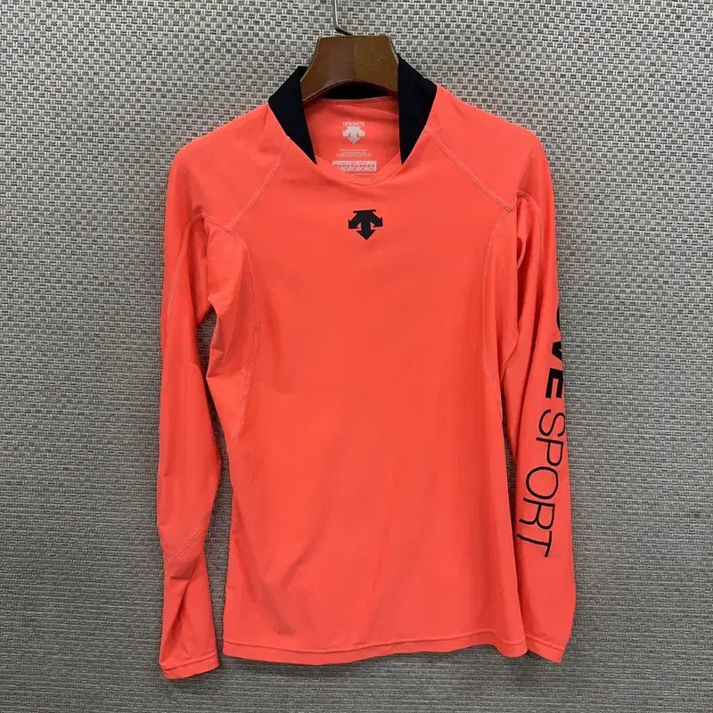 [BUNJANG] Descente Functional Long Sleeve T-Shirt / 데상트 기능성 긴팔티 95 D09538