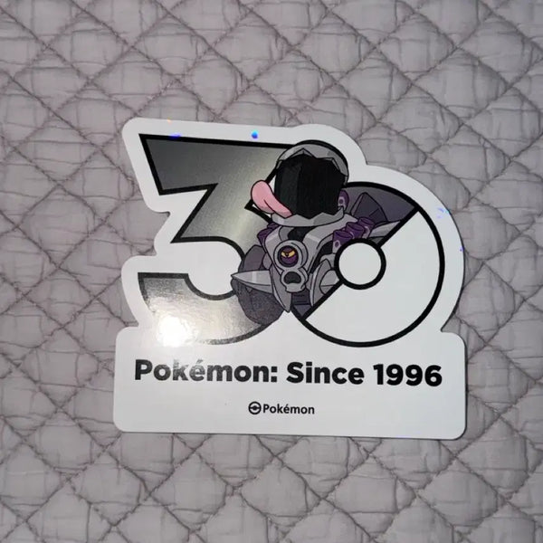 [BUNJANG] Pokemon 30th Anniversary Sticker Set / 포켓몬 30주년 스티커 부르르룸