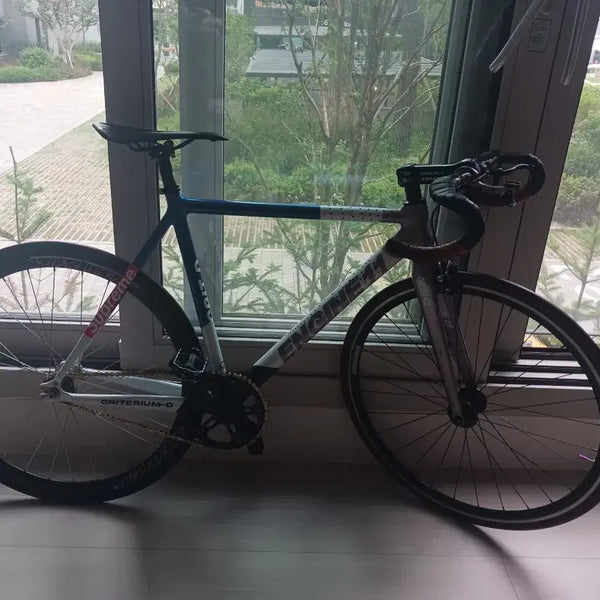 [BUNJANG] Engine11 Carbon Fiber Frame Metal Blue Bicycle M Size / 엔진11 메탈블루