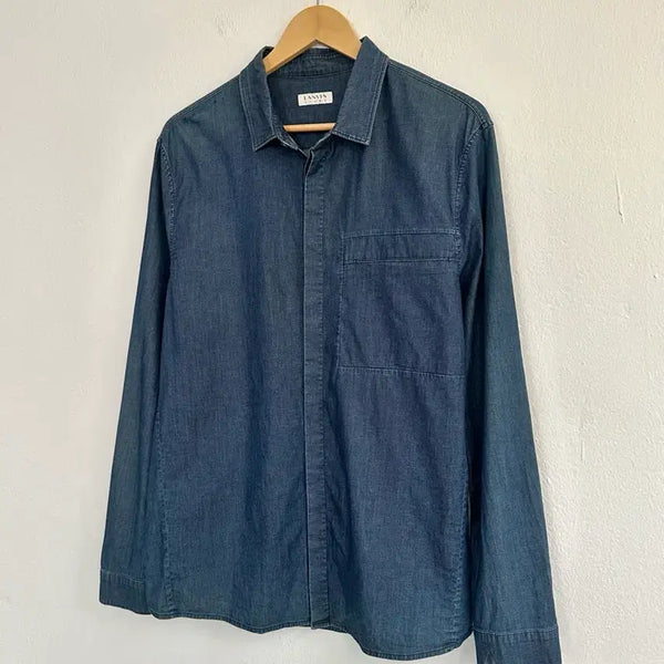 [BUNJANG] Lanvin Sport Denim Shirt / 랑방 스포츠 데님 셔츠
