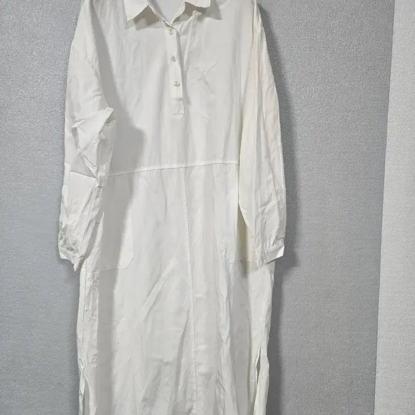[BUNJANG] Muse Cotton Shirt Dress / muse 셔츠형 코튼원피스 프리
