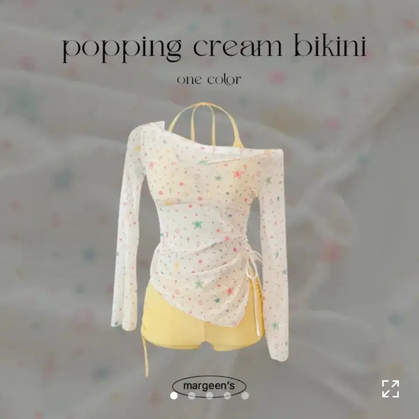 [BUNJANG] Three-Piece Cover-Up Swimsuit Bikini Set / 사용감업음!! 급처!!! 상큼무드 쓰리피스 커버업수영복 비키니