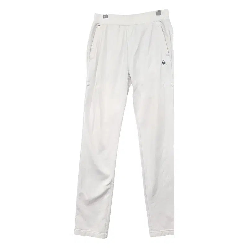 [BUNJANG] Le Coq Sportif White Functional Training Pants M (33in) / 르꼬끄 화이트 기능성 트레이닝 바지 M (85)