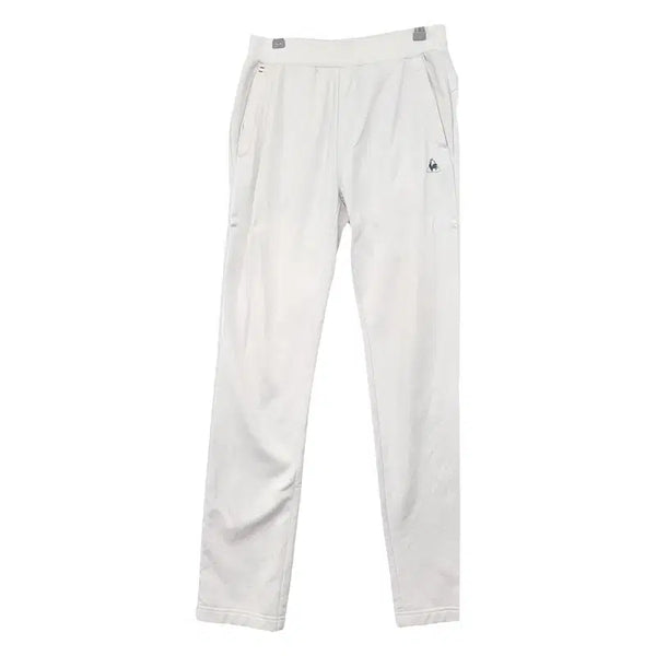 [BUNJANG] Le Coq Sportif White Functional Training Pants M (33in) / 르꼬끄 화이트 기능성 트레이닝 바지 M (85)