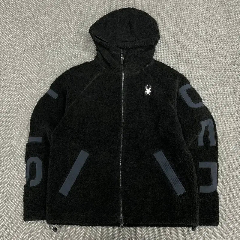 [BUNJANG] Spider Fleece Hooded Jumper V5336 / 스파이더 플리스 후드점퍼 v5336