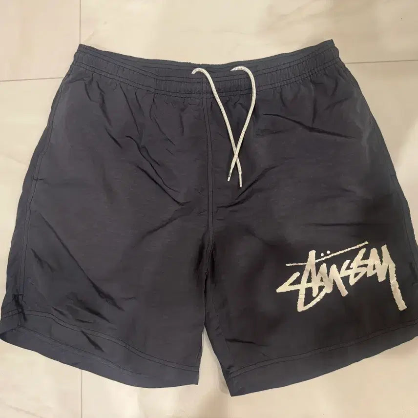 [BUNJANG] Nike x Stussy Water Shorts Black M / 나이키 스투시 워터쇼츠 오프 느와르 M사이즈 팝니다.