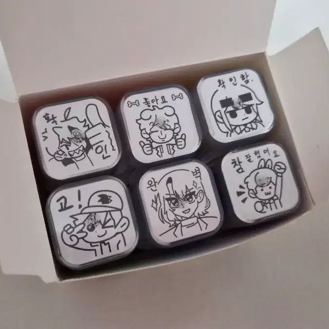 [BUNJANG] Pixely Dinosaur Stamp / 픽셀리 공룡 미수반 스탬프 개별판매