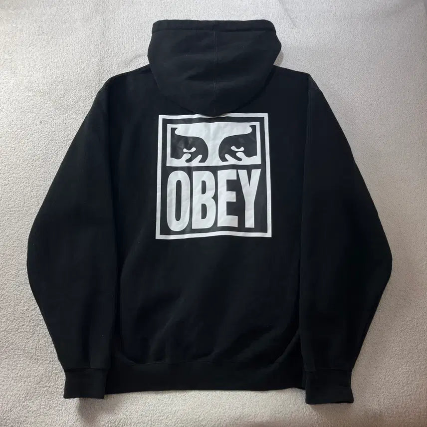 [BUNJANG] OBEY Back Logo Hoodie XL / 105 오베이 백로고 후드티 #211
