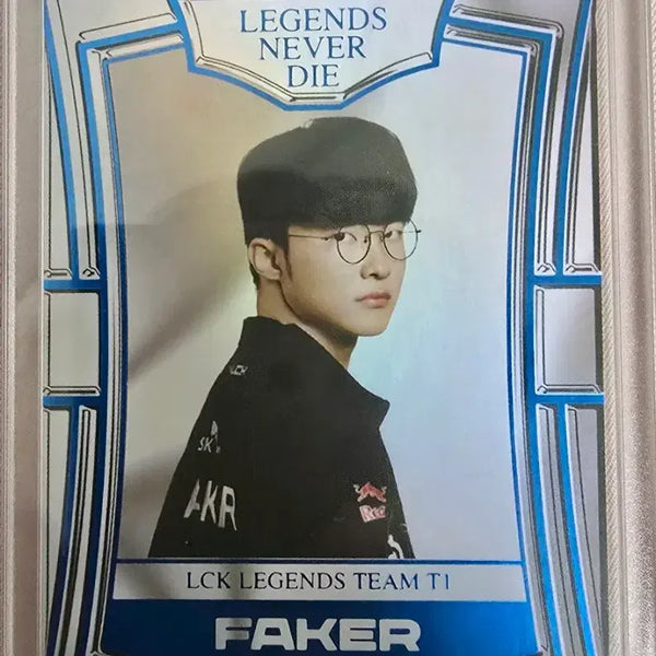 [BUNJANG] T1 Faker 2023 LCK Legendaries Championship Edition Card #01/40 / 페이커 선수의 2023 LCK 레전더리즈 챔피언십 에디션 카드