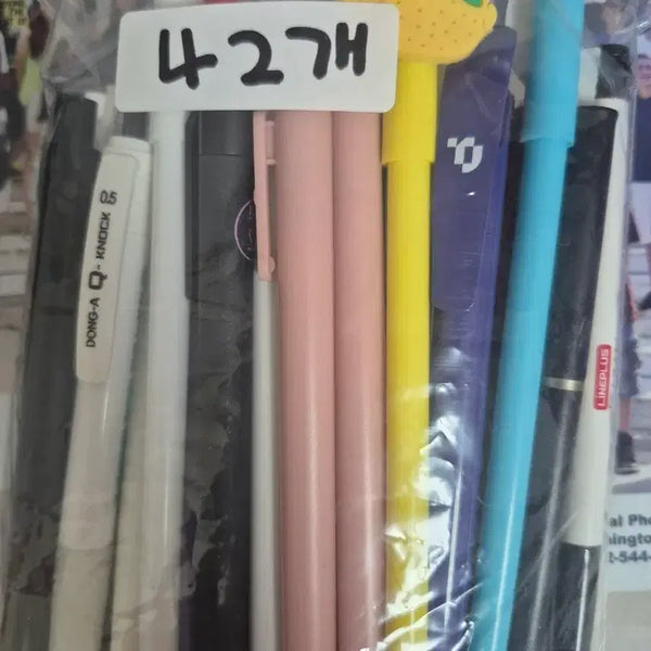 [BUNJANG] Ballpoint Pen and Memo Pad Stationery Set / 볼펜 및 메모지