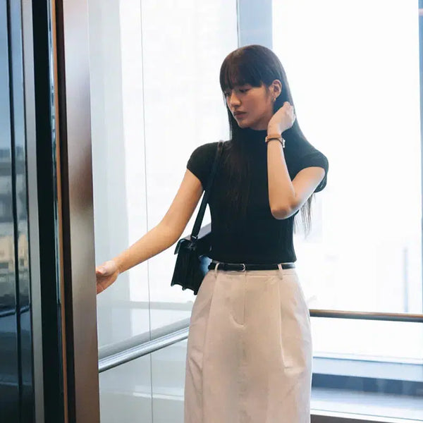 [BUNJANG] MEBI Prenna Knit Black / 메비 프레나 니트 (블랙)