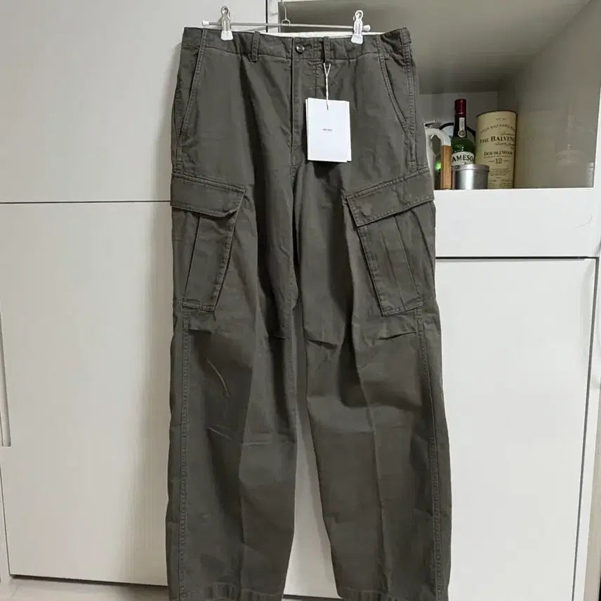 [BUNJANG] Poterry Garment Washed Cargo Pants (Khaki) / (새상품) 포터리 가먼트 워시드 카고 팬츠 (카키) 32(3사이즈)
