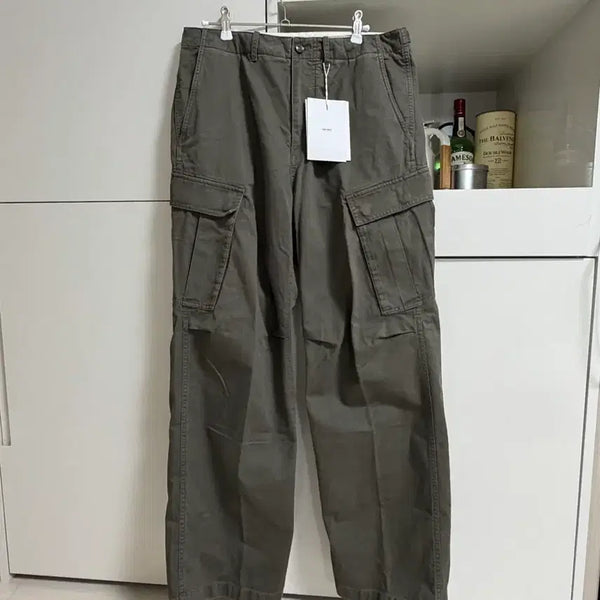 [BUNJANG] Poterry Garment Washed Cargo Pants (Khaki) / (새상품) 포터리 가먼트 워시드 카고 팬츠 (카키) 32(3사이즈)