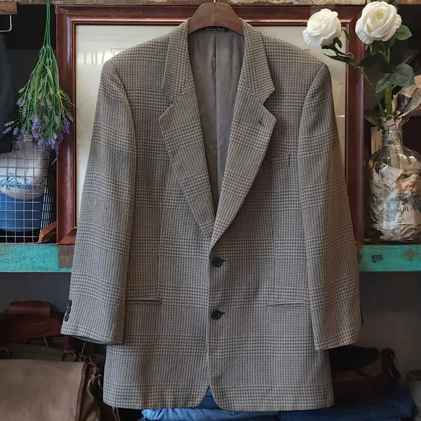 [BUNJANG] Giorgio Armani 90s Linen Blazer Sport Coat / 90s 조르지오 아르마니 블레이져 자켓 스포츠 코트 린넨 50