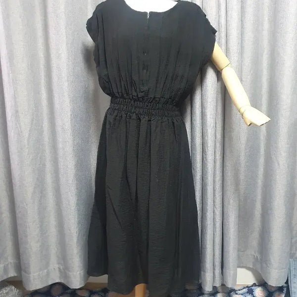 [BUNJANG] 77payblanc Black Maxi Dress / 77페이우블랑 블랙 맥시원피스