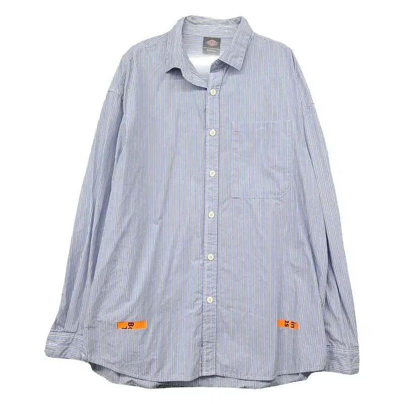 [BUNJANG] Dickies Stripe Light Blue Shirt Small / 디키즈 스트라이프 라이트 블루 셔츠 SMALL